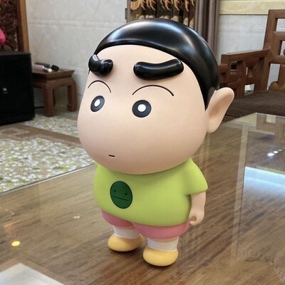 蜡笔小新手办摆件 绿衣眉毛款 / Crayon Shin-chan Green Outfit &amp; Eyebrows Figure