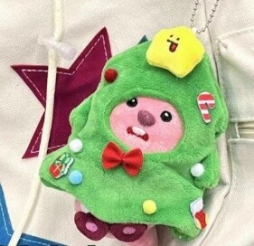 圣诞树着替 - 适配挂件（不含玩偶）/ Christmas Tree Keychain Outfit