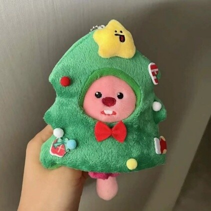 Christmas Tree Keychain Outfit - Plush Not Included