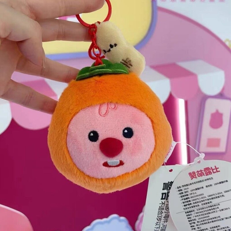 LOOPY中国正版上海快闪店限定新春限定系列挂件 柿子 / LOOPY Shanghai Pop-up Store Series New ...