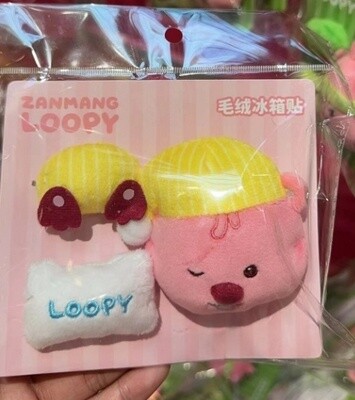 LOOPY中国正版上海快闪店限定系列冰箱贴  B款