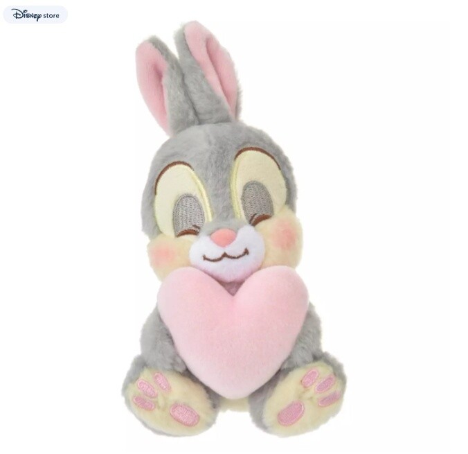 东迪笑脸爱心系列挂件 桑普兔 / Thumper Smiling Heart Series Keychain By TDL