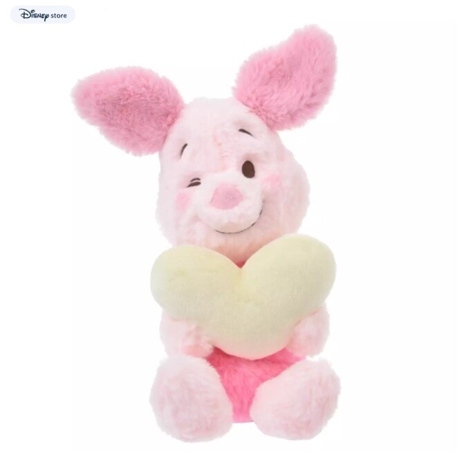 Piglet Smiling Heart Series Plush Toy – Tokyo Disney