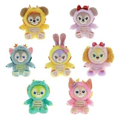 上迪24年龙年mini 7宝盲盒 / 2024 Year of the Dragon Mini Duffy &amp; Friends Blind Box By SDL