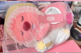 LOOPY中国正版上海快闪店系列公仔 安睡天使款 / LOOPY China Official Shanghai Pop-up Store Series Sleeping Angel Plush By THE GREEN PARTY