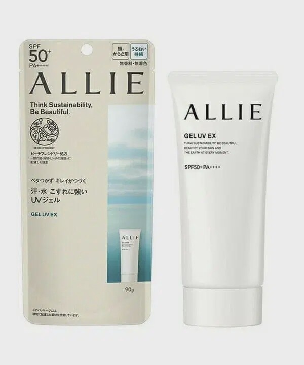 ALLIE 防水防晒啫喱SPF50+ 90g 面部身体可用
