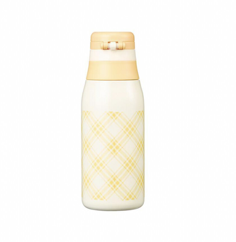 Starbucks星巴克韩国春日限定黄色格子保温杯 / Spring Collection Yellow Plaid Insulated Cup From Korea 355ml