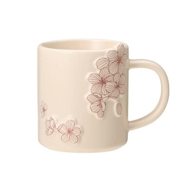 Starbucks星巴克日本春日樱花限定花瓣马克杯355ml