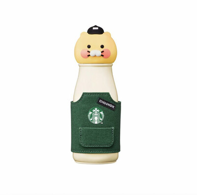 Starbucks星巴克韩国24年Kakao friends春植 春植人偶保温杯