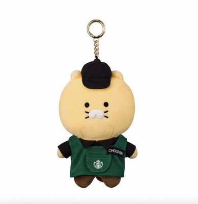 Starbucks星巴克韩国24年Kakao friends春植  狮子钥匙扣