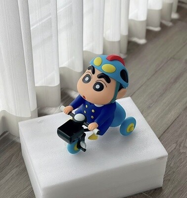 蜡笔小新手办 阿呆骑车款 / Crayon Shin-chan Sōsuke (Bo) Riding Bike Figure