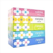 【新品上架】NEPIA花朵抽纸 150抽 5个入