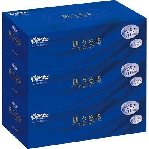 Kleenex轻柔触感水润lotion型擦纸巾纸抽 3包一组 / Kleenex Lotion Facial Tissues（3 Packs）