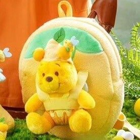 港迪柠檬蜜糖系列维尼噗噗背包