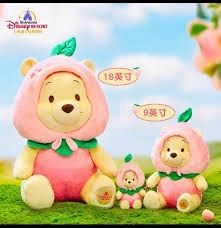 【人气补货】上迪水蜜桃系列小熊维尼公仔 18英寸 / Winnie the Pooh Peach Series 18-inch Plush