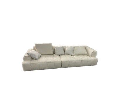 Puff Cube Modular Sofa - 3-Seater Straight Row Sofa