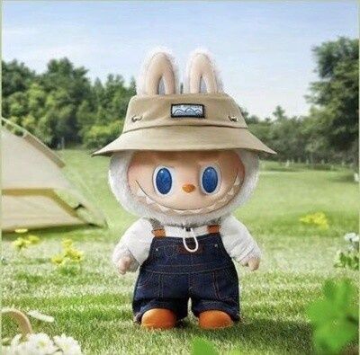 【现货】Labubu春天野在家公仔玩偶 / The Monsters Fall In Wild Plush Keychain By POPMART