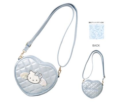 【新品上架】Sanrio三丽鸥90sHello Kitty天使系列 心形手拿斜挎包