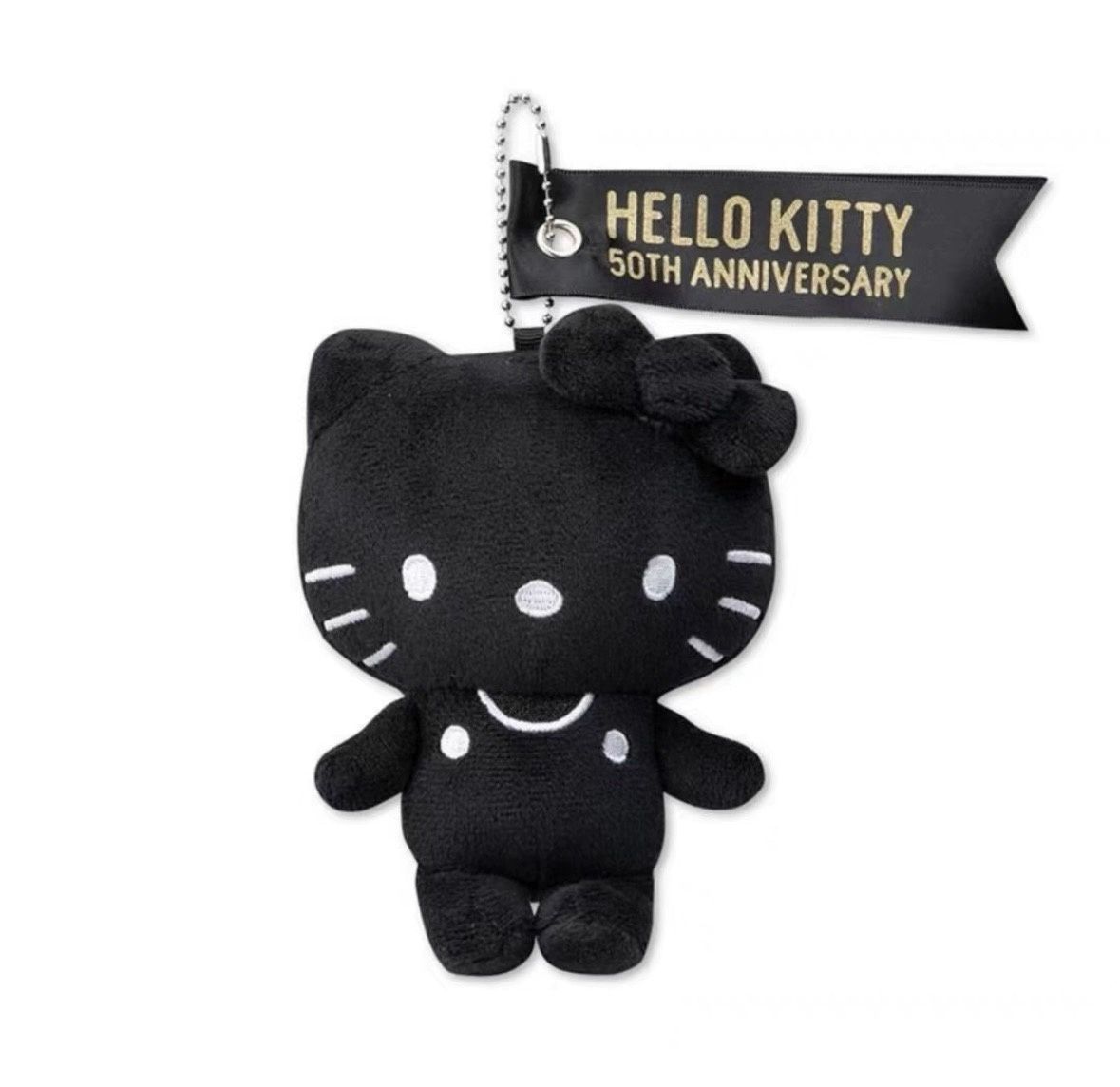 【新品上架】Sanrio三丽鸥50周年限量挂件 纯黑Hello Kitty / Hello Kitty 50th Anniversary Series All Black Charm By SANRIO