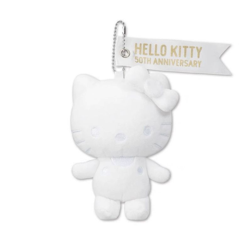 【新品上架】Sanrio三丽鸥50周年限量挂件 白色Hello Kitty / Hello Kitty 50th Anniversary ...