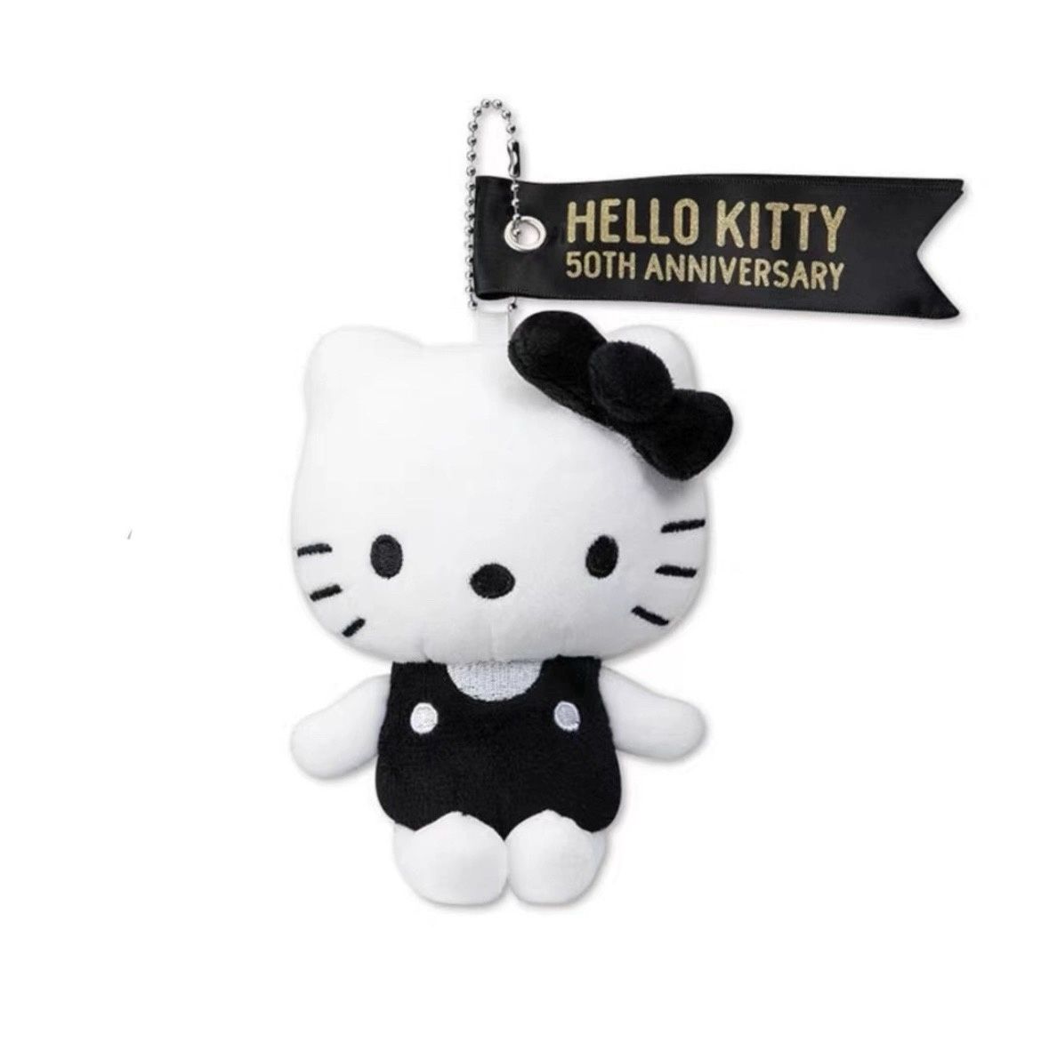 【新品上架】Sanrio三丽鸥50周年限量挂件 黑色Hello Kitty