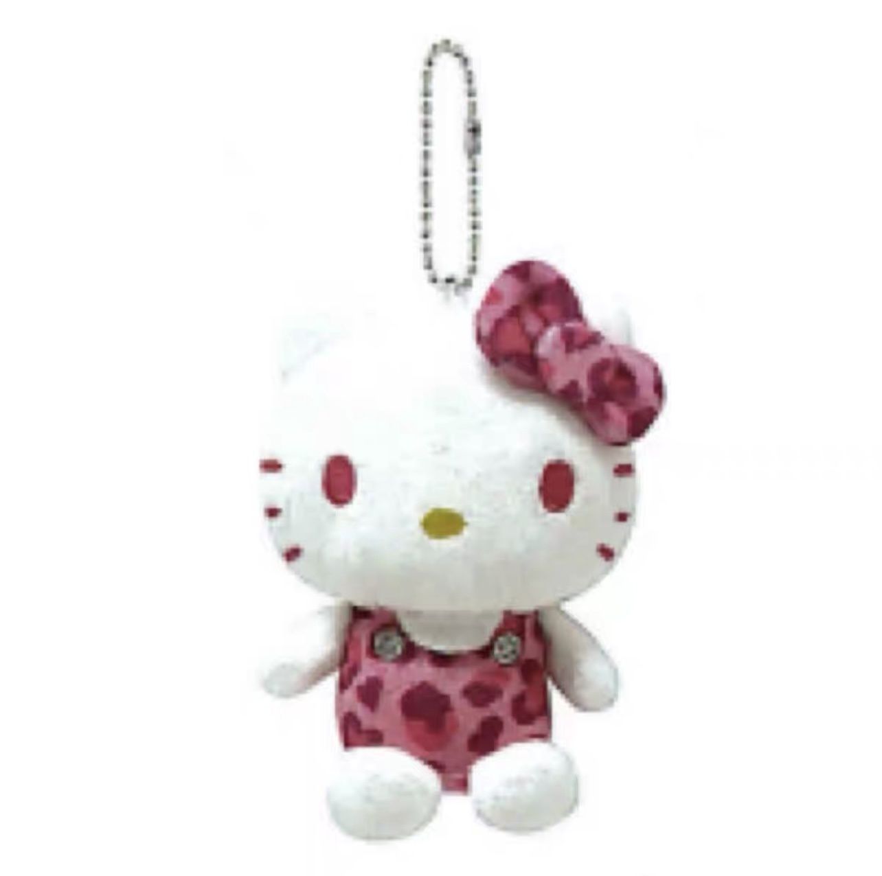 【新品上架】Sanrio三丽鸥豹纹系列挂件 Hello Kitty 粉色挂件