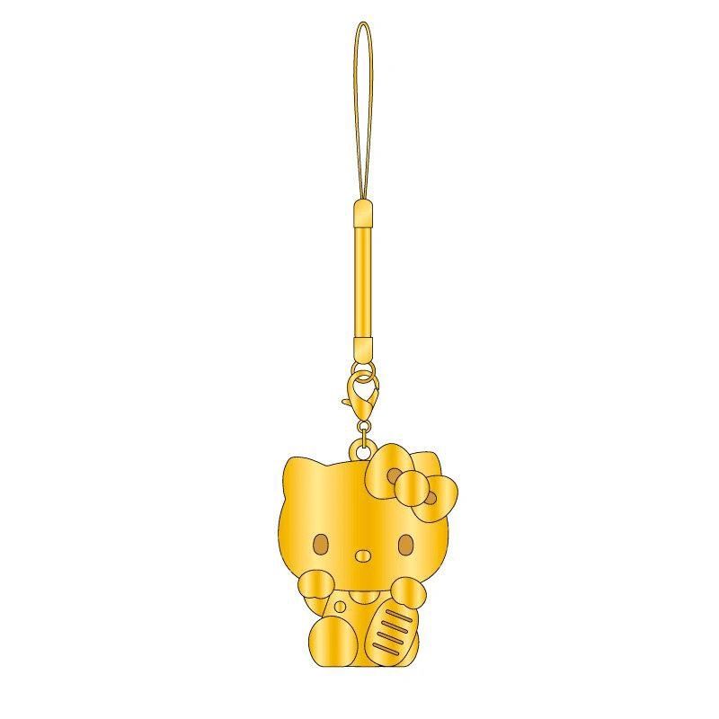 【新品上架】Sanrio三丽鸥金灿灿系列挂件 Hello Kitty