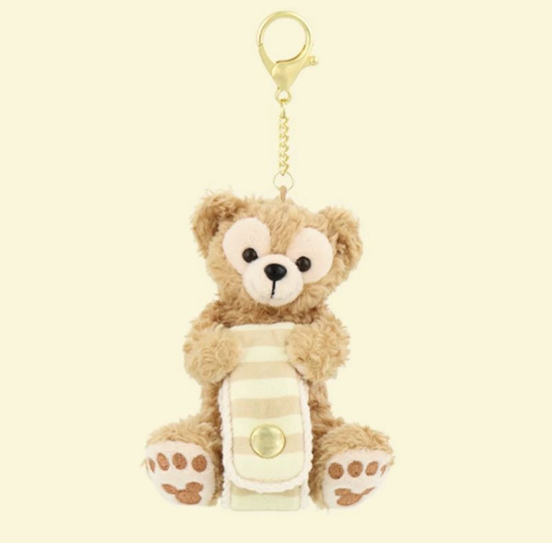 Tokyo Disney Duffy Restaurant Series Headband Clip Keychain