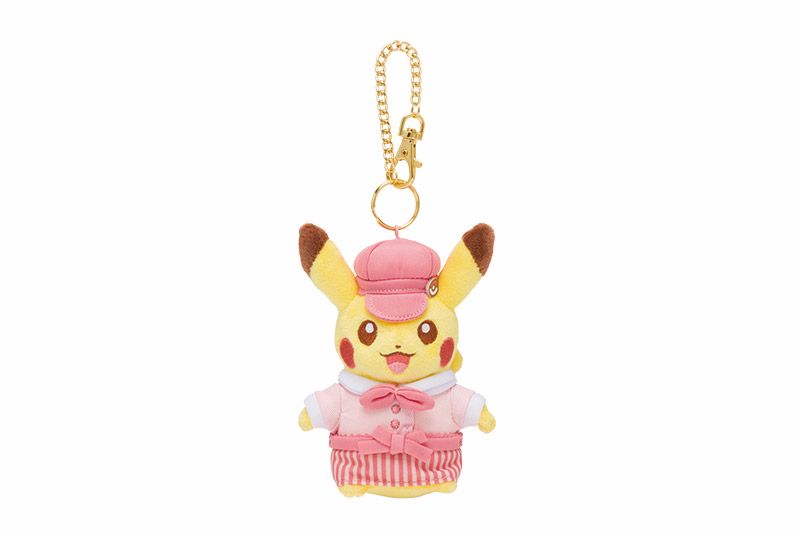 【新品】宝可梦咖啡甜品限定系列挂件 红色皮卡丘