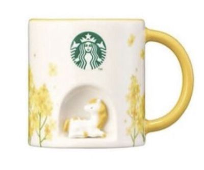 Starbucks韩国星巴克济州岛限定小马马克杯355ml