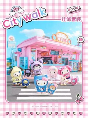 【新品上架】Sanrio三丽鸥Citywalk系列挂件套装 帕恰狗 / Pochacco Citywalk Series Keychain Set By SANRIO