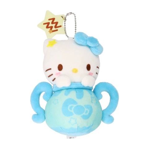 【新品】Sanrio三丽鸥HelloKitty星座系列挂件 水瓶座 / Hello Kitty Zodiac Series Aquarius Charm By SANRIO