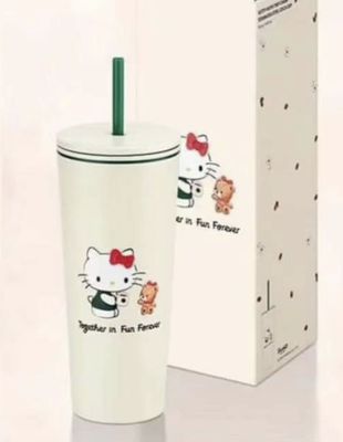 【新品上架】Starbucks星巴克韩国HelloKitty联名系列吸管杯 / Hello Kitty Collection Straw Tumbler From Korea