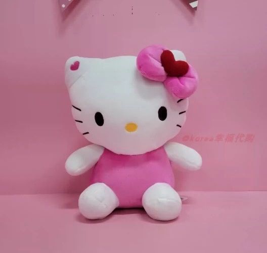 Sanrio三丽鸥HelloKitty系列挂件 粉色可爱蝴蝶结 / Hello Kitty Pink Bow Keychain By SANRIO