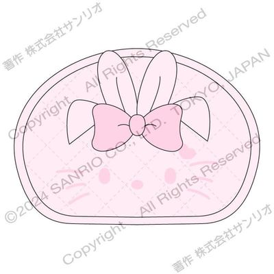 【25年2月预订】Sanrio三丽鸥复活节兔子系列化妆包 HelloKitty