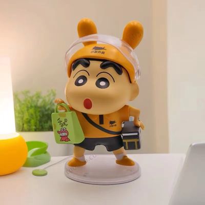 【新品上架】蜡笔小新外卖桌面摆件