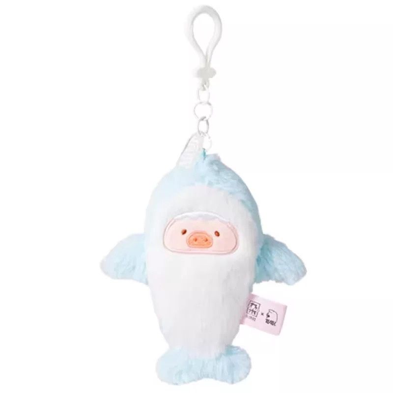 Lulu the Piggy Shark Design Keychain Pendant