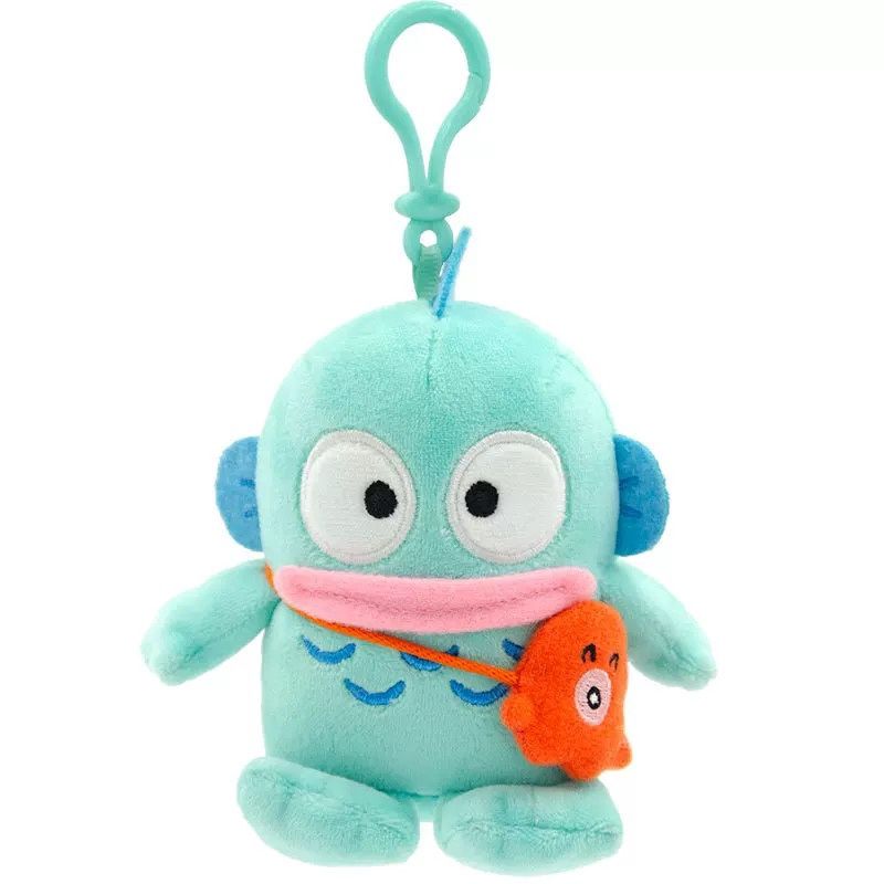 Sanrio三丽鸥丑鱼汉顿系列挂件 章鱼挎包 / Hangyodon Crossbody Bag Keychain By SANRIO