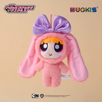 HUGKIS飞天小女警扮兔兔系列挂件 花花