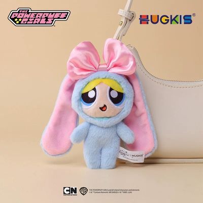 HUGKIS飞天小女警扮兔兔系列挂件 泡泡