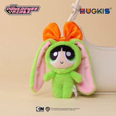 HUGKIS飞天小女警扮兔兔系列挂件 毛毛