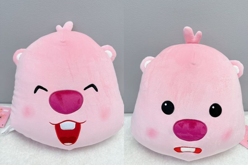 LOOPY韩国正版抱枕 双面表情 / Loopy Double-Sided Pillow