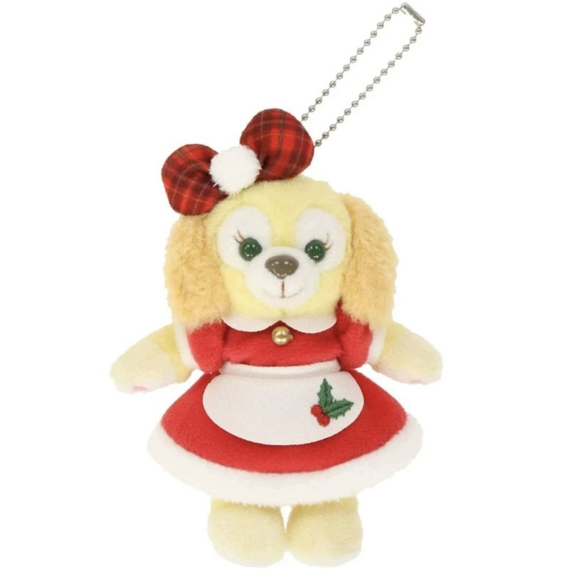 CookieAnn Standing Plush Keychain - Tokyo Disney 2024 Winter Christmas Series