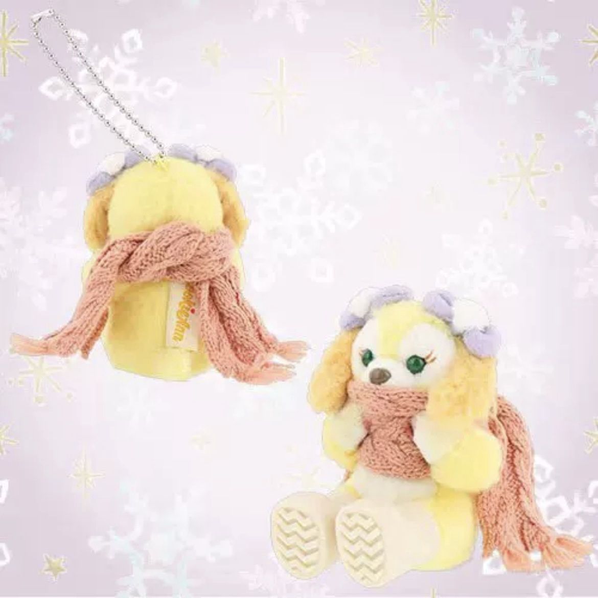 【新品上架】东迪24年冬日系列挂件 坐姿饼饼 / CookieAnn Sitting 2024 Winter Series Charm By TDL