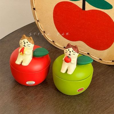【新品上架】苹果小猫香薰 礼盒款 / Apple Candles （2 color to choose）