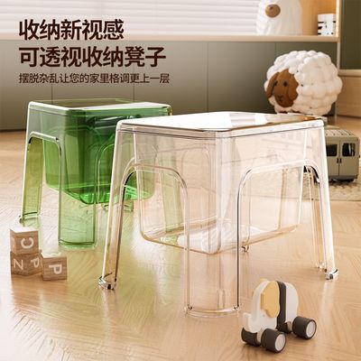 【新品上架】塑料可收纳小矮凳