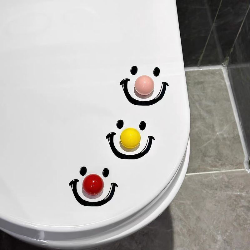 【新品上架】多巴胺笑脸马桶提盖器 / Dopamine-Style Toilet Lid Lifter with Smiley Face