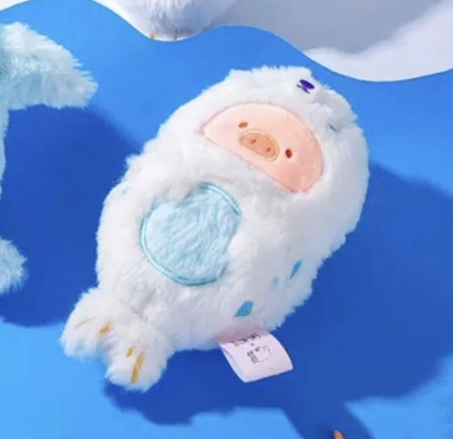 Lulu the Piggy Seal Design Keychain Pendant