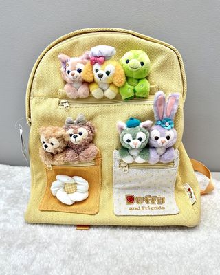 【新品上架】上迪24年七宝双肩包 一代黄色 /  Duffy &amp; Friends 2024 1st Gen Yellow Backpack By SDL