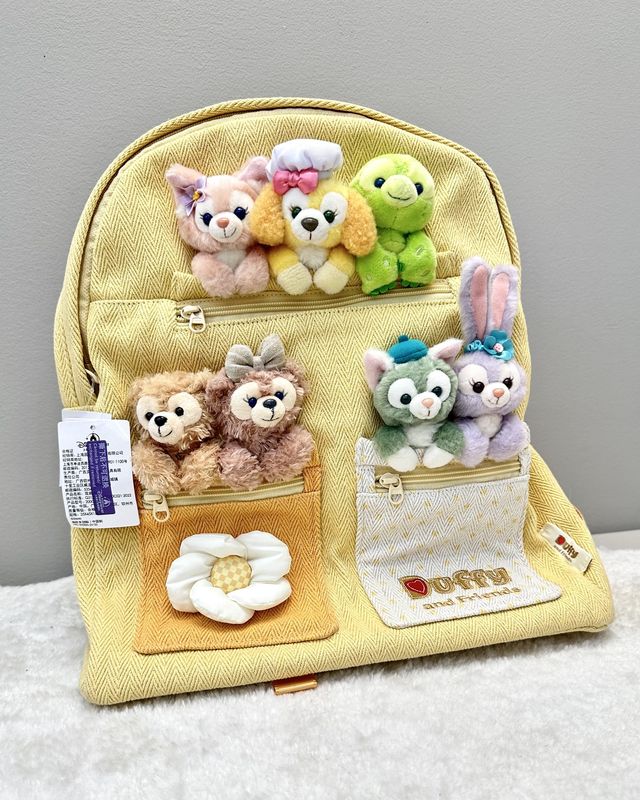 Duffy &amp; Friends 2024 1st Gen Yellow Backpack by Shanghai Disney